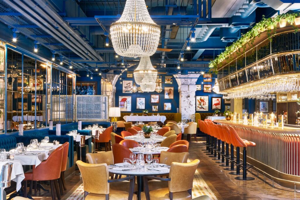 London restaurant Granary Square Brasserie
